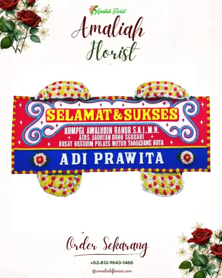 Papan Bunga Ucapan Selamat Mayangan